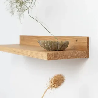 Wooden shelf